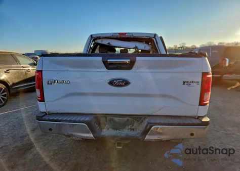 2015 Ford F150 Supercrew из США, поврежденный, VIN 1FTEW1EG5FKD80854
